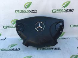 Подушка безопасности AIR BAG в рулевое колесо Mercedes E-Class (W211) 2002-2009
