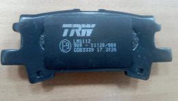 Тормозные колодки Lexus RX (II) 2003-2009