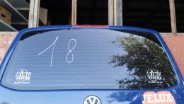 Стекло двери багажника Volkswagen Transporter (T5) 2003-2015
