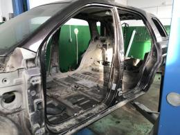 Порог со стойкой левый Kia Sportage (II) 2004-2010